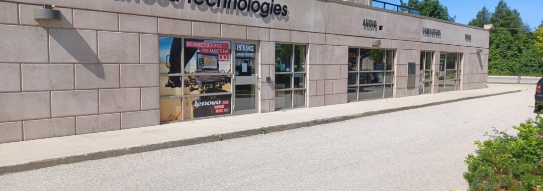 Exterior picture of Advanced Technologies showroom