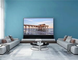 Samsung Rollable Screen for Premiere Projector