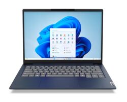 Front-facing Lenovo ThinkBook 14 Gen 7 laptop.