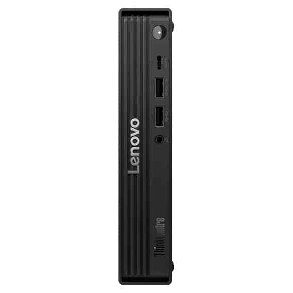 Compact 1L Lenovo ThinkCentre M70q Gen 6 (Intel) Tiny PC delivers heavyweight performance, ideal for multitasking.