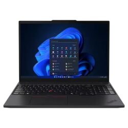 The massive 16 inch display & numeric pad on the Lenovo ThinkPad T16 Gen 4 laptop are ideal for professionals who seek AI productivity enhancements.